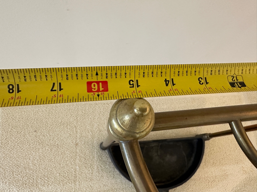Heavy Brass / Cast Iron Umbrella Stand 16W X 8D X 24H [Photo 7]