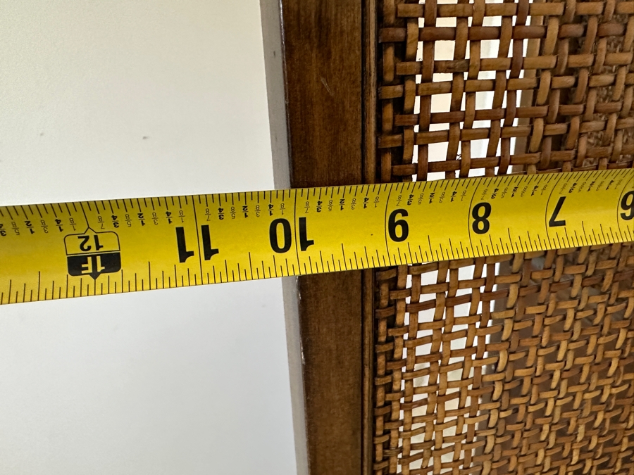 Vintage Mid-Century Tall Wooden 6-Panel Screen Room Divider 60W X 94H [Photo 6]