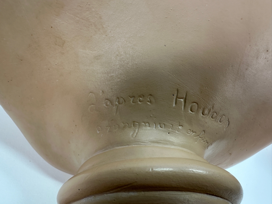 Pair Of Vintage Alexander Backer Plaster Busts 16.5H [Photo 12]