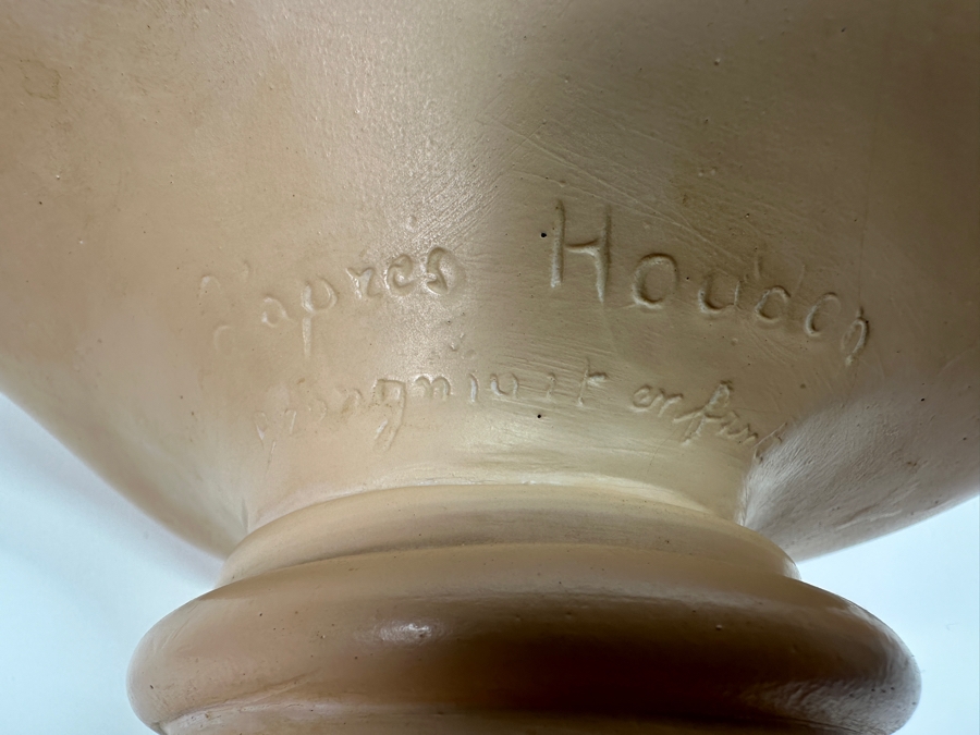 Pair Of Vintage Alexander Backer Plaster Busts 16.5H [Photo 13]