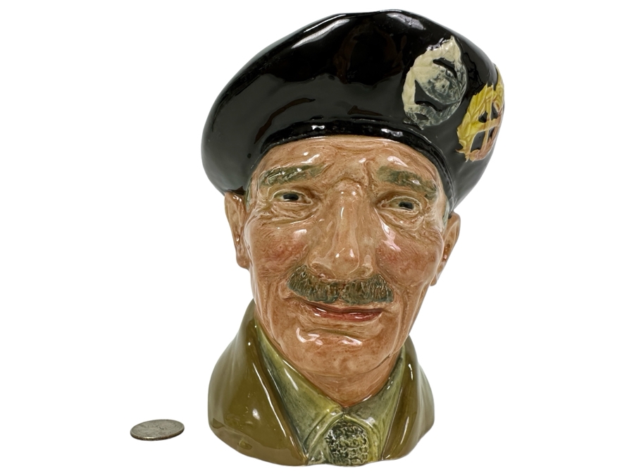 Vintage Royal Doulton 'Monty' Large Toby Jug 2.25'H