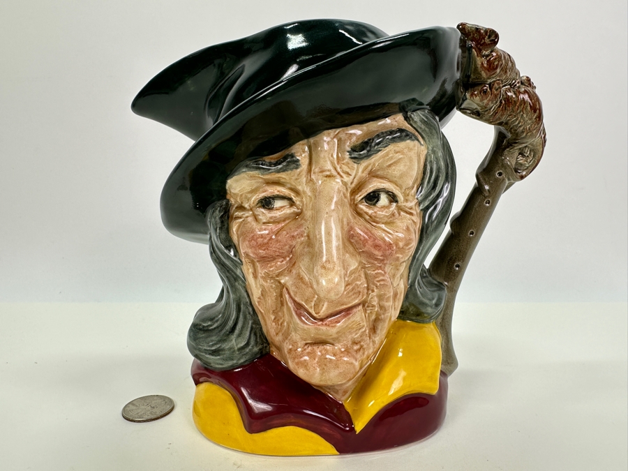Vintage Royal Doulton 'Pied Piper' Large Toby Jug 7'H [Photo 3]