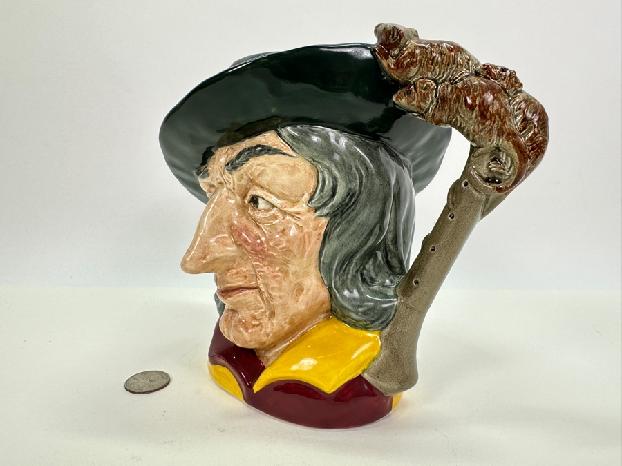 Vintage Royal Doulton 'Pied Piper' Large Toby Jug 7'H [Photo 4]