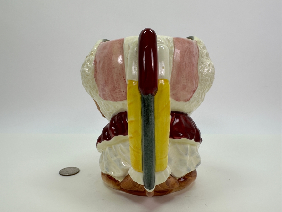 Vintage Royal Doulton 'The Clown' Large Toby Jug 6.25'H [Photo 7]