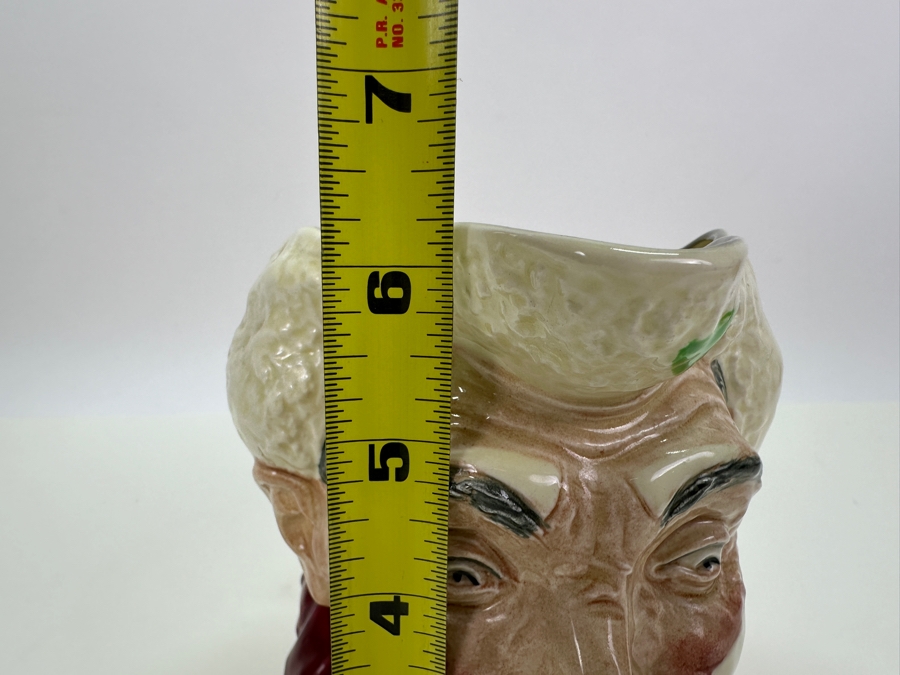 Vintage Royal Doulton 'The Clown' Large Toby Jug 6.25'H [Photo 13]