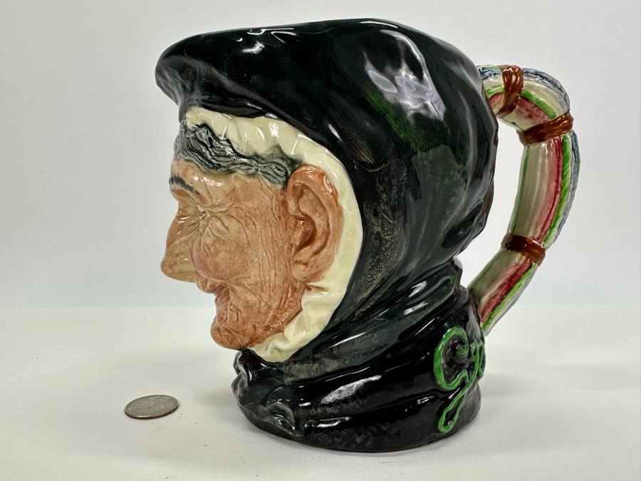 Vintage Royal Doulton 'Granny' Large Toby Jug 6.25'H [Photo 6]