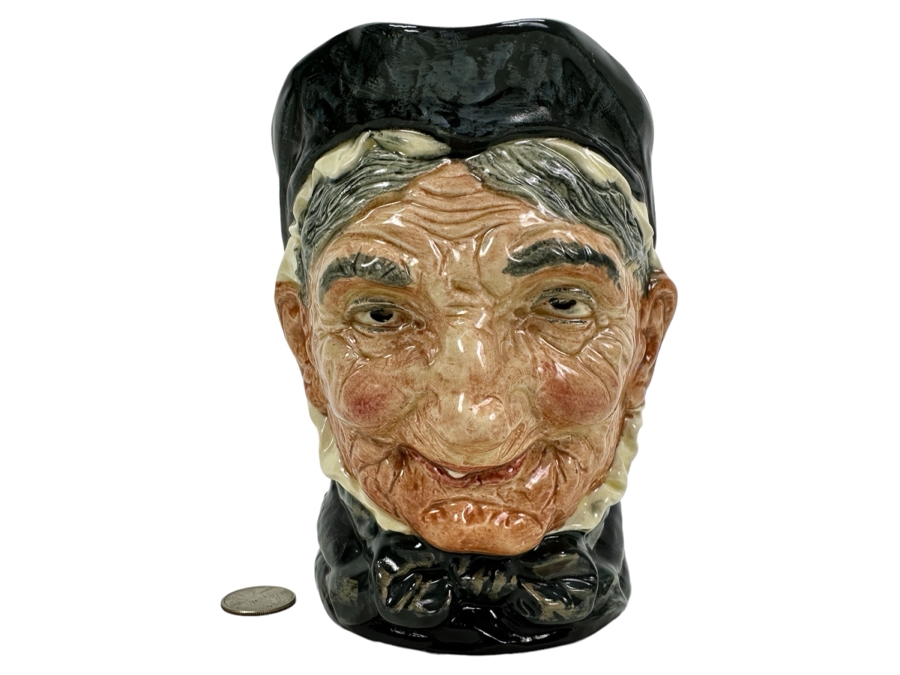 Vintage Royal Doulton 'Granny' Large Toby Jug 6.25'H [Photo 1]