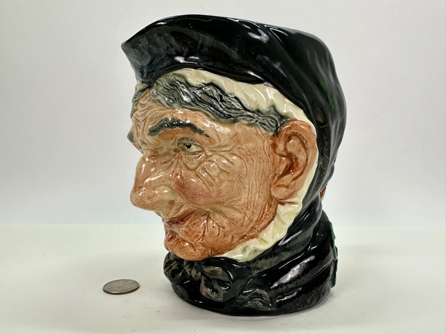 Vintage Royal Doulton 'Granny' Large Toby Jug 6.25'H [Photo 5]