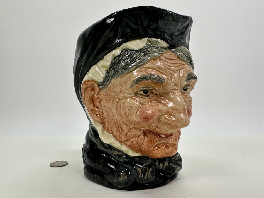 Vintage Royal Doulton 'Granny' Large Toby Jug 6.25'H [Photo 10]