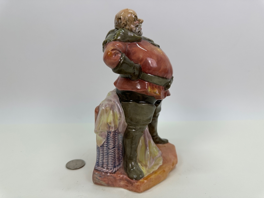 Royal Doulton 'Falstaff' Figurine HN2054 7.25'H [Photo 7]