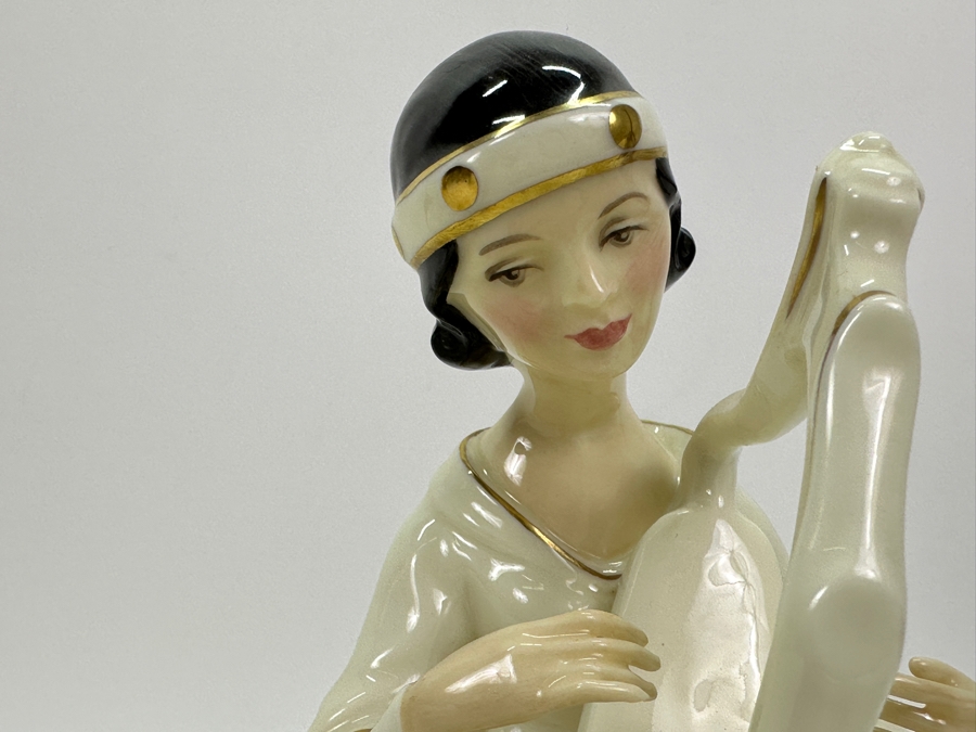 Royal Doulton The Enchantment Collection 'Sonata & Lyric' Figurines HN2757/HN2438 6.25'H/6.75'H [Photo 5]