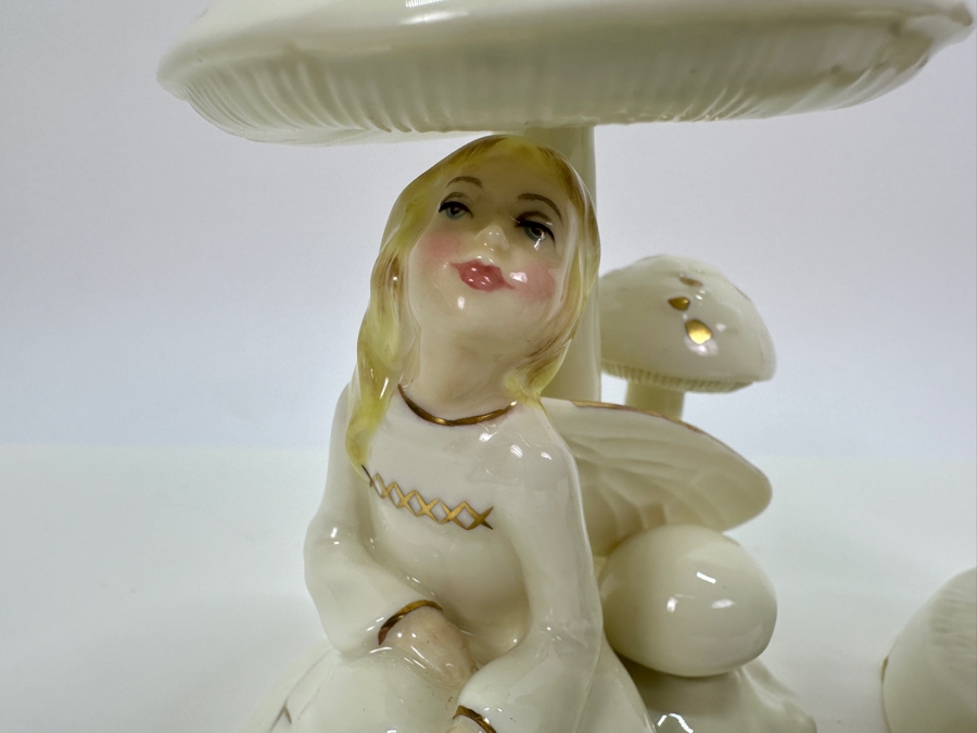 Royal Doulton The Enchantment Collection 'April Shower & Fairy Spell' Figurines HN3024/HN2979 5'H/5.5'H [Photo 8]