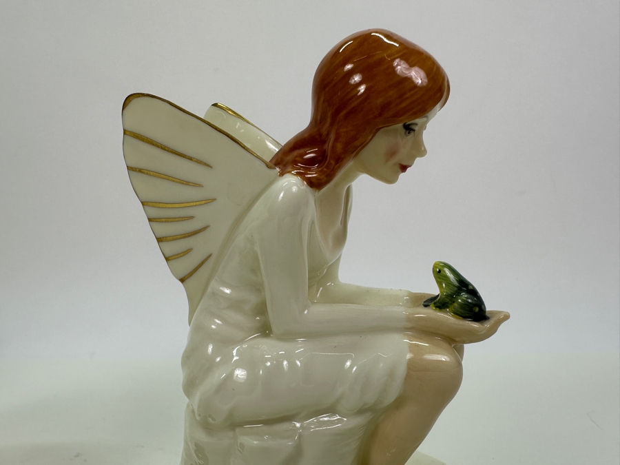 Royal Doulton The Enchantment Collection 'April Shower & Fairy Spell' Figurines HN3024/HN2979 5'H/5.5'H [Photo 13]