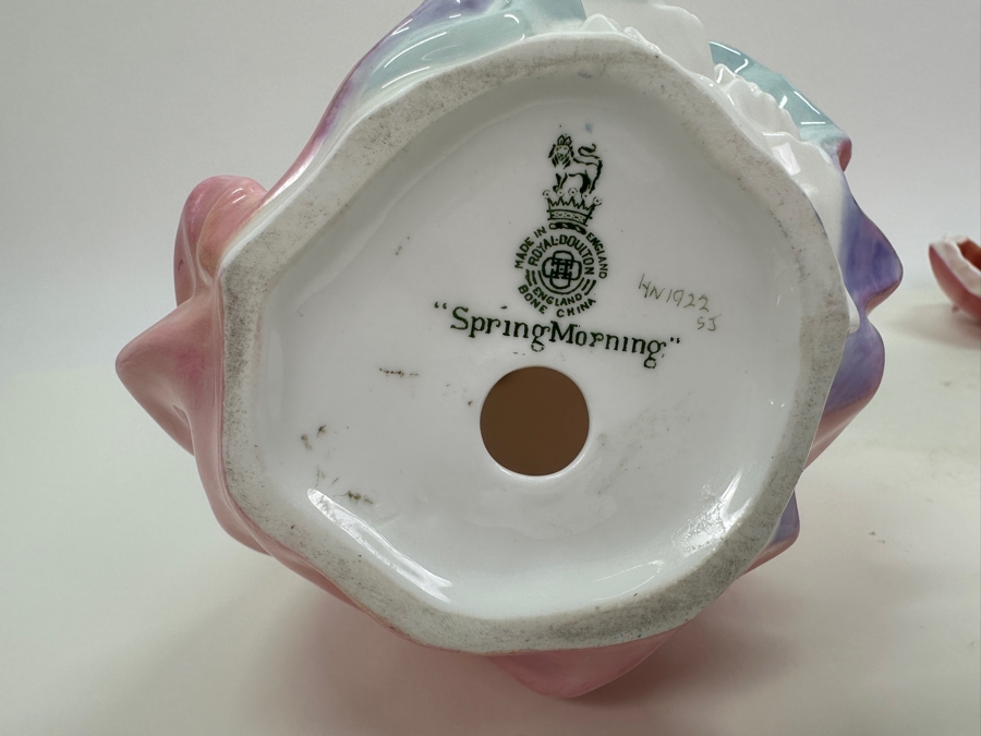 Royal Doulton 'Miss Demure & Spring Morning' Figurines 7.5'H [Photo 7]