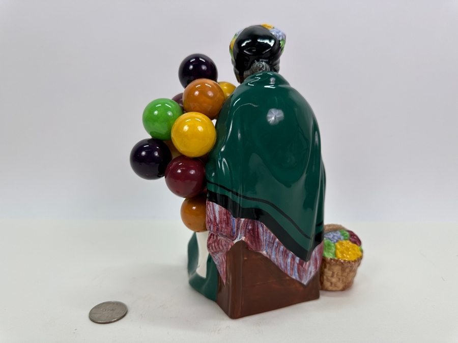 Vintage Royal Doulton 'The Old Balloon Seller' Figurine HN1315 7.75'H [Photo 4]