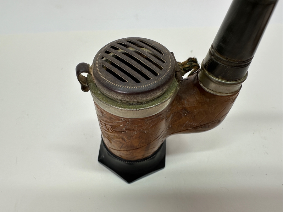 Pair Of Vintage Carved Pipes [Photo 9]