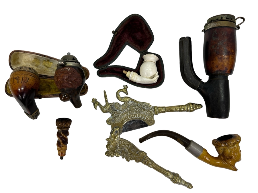 Various Vintage Pipe Parts [Photo 1]
