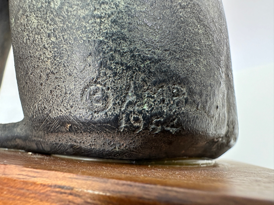 Vintage 1964 Alva Museum Replica Of The Egyptian Sacred Cat Of Bast 12H [Photo 7]