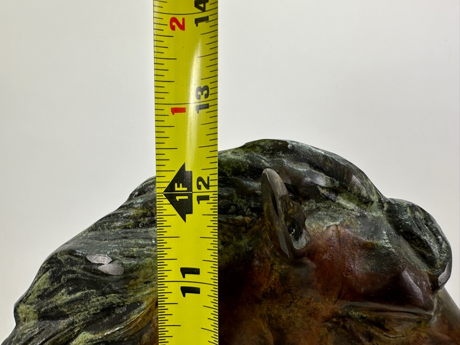 Signed Metal Horse Head Bust 12.5H [Photo 11]