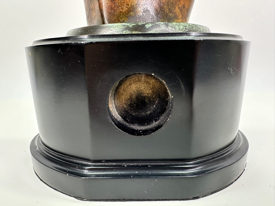 Signed Metal Horse Head Bust 12.5H [Photo 10]