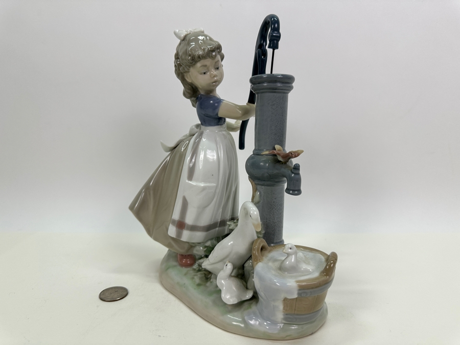 Lladro 'Summer on the Farm' Figurine #5285 9'H [Photo 4]