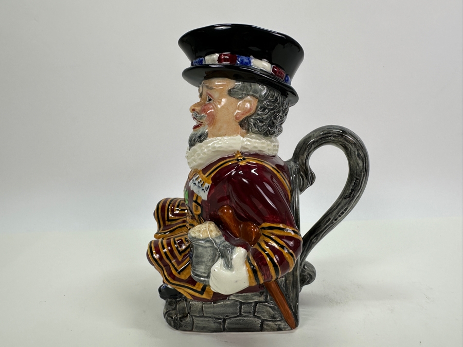 Burleigh Ware 'The Stocks' Jug 7.5'H [Photo 5]