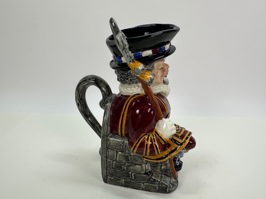 Burleigh Ware 'The Stocks' Jug 7.5'H [Photo 7]