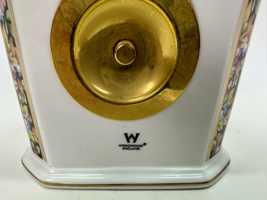 Wedgwood Clio Bone China Quartz Desk Clock 3.5'H [Photo 4]