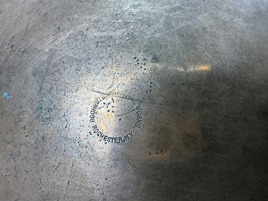 Copper & Pewter Rochester Stamping Works Coffee Pot & Teapot Plus Copper Creamer & Sugar [Photo 5]