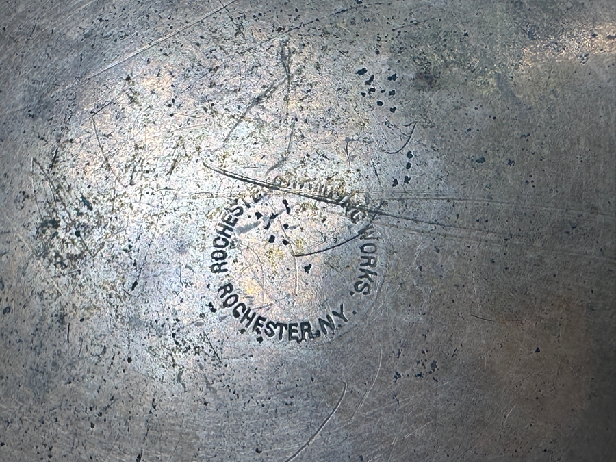 Copper & Pewter Rochester Stamping Works Coffee Pot & Teapot Plus Copper Creamer & Sugar [Photo 6]