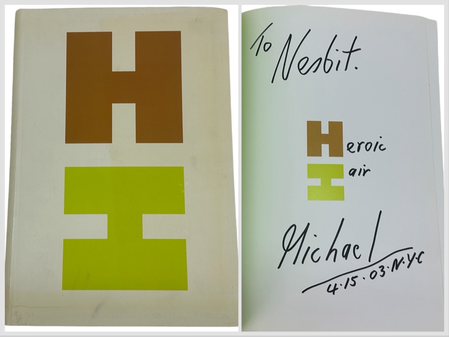 Signed 2002 Book Hair Heroes Signed By Michael Gordon [Photo 1]