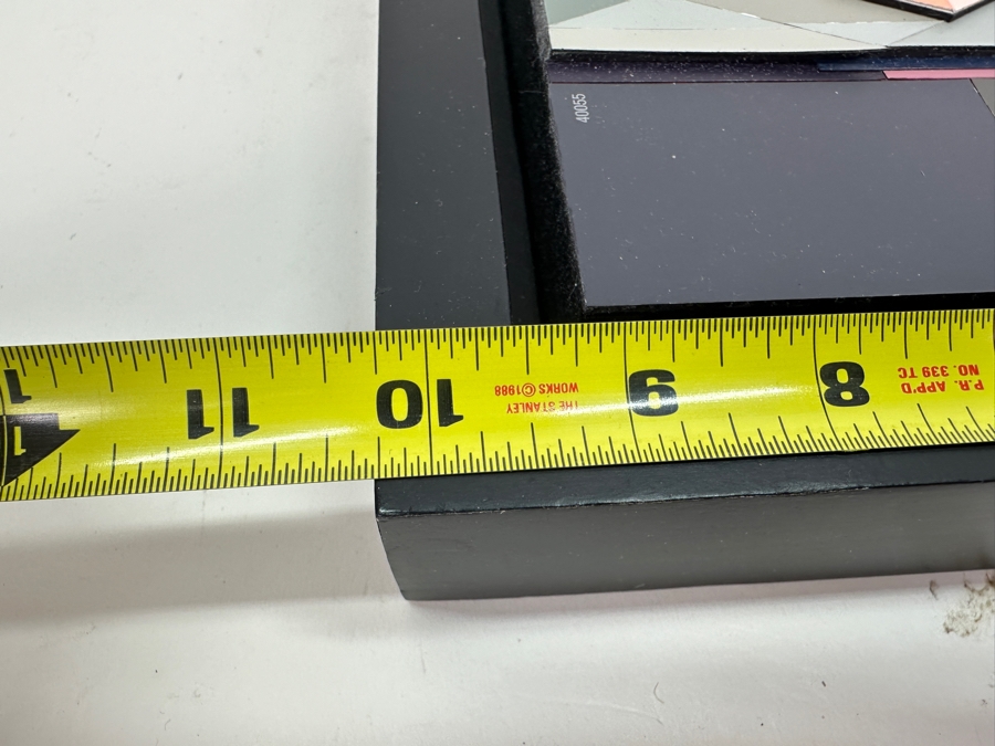 Vintage Mixed Media Geometric Collage Artwork 10 X 10 X 2D [Photo 5]