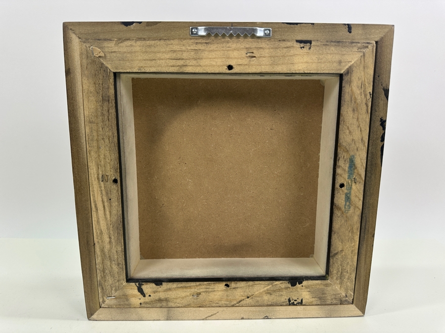 Vintage Mixed Media Geometric Collage Artwork 10 X 10 X 2D [Photo 4]