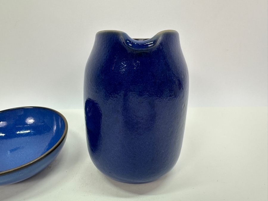 Heath Ceramics Pottery Pitcher 6H & Bowl [Photo 5]