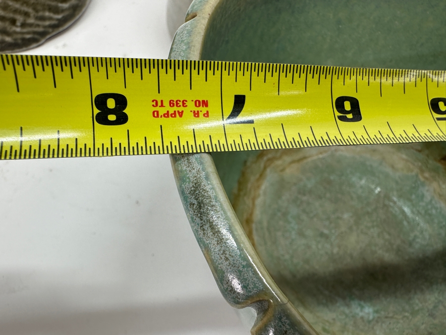 Collection of Signed Studio Pottery Largest Bowl 7.5'W [Photo 12]
