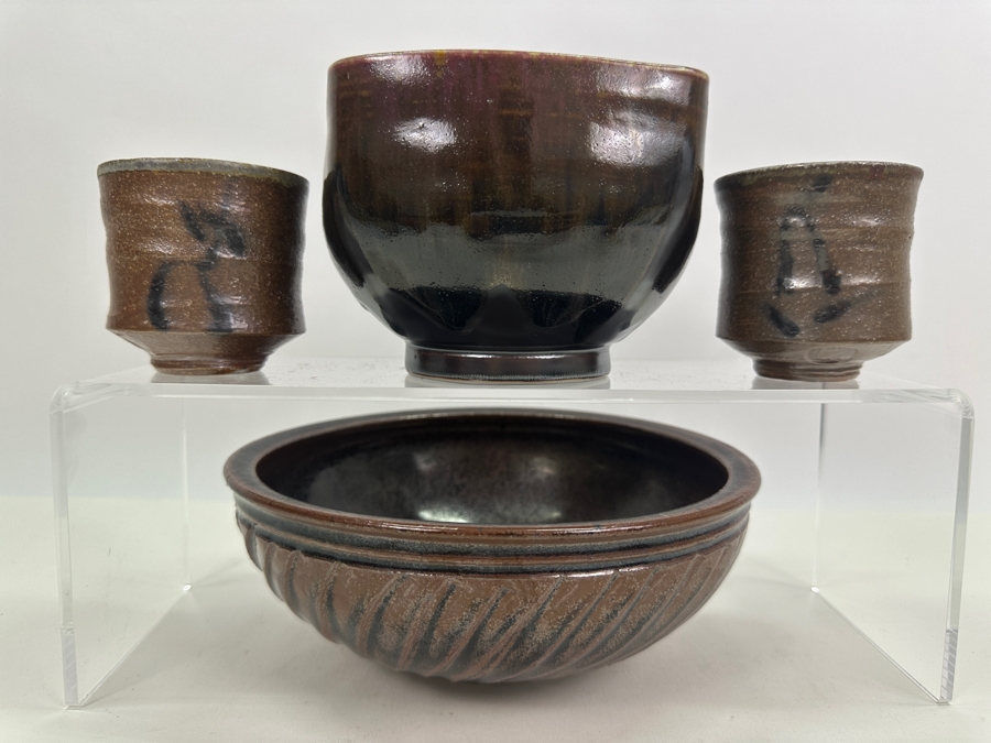 Collection of Signed Studio Pottery [Photo 1]