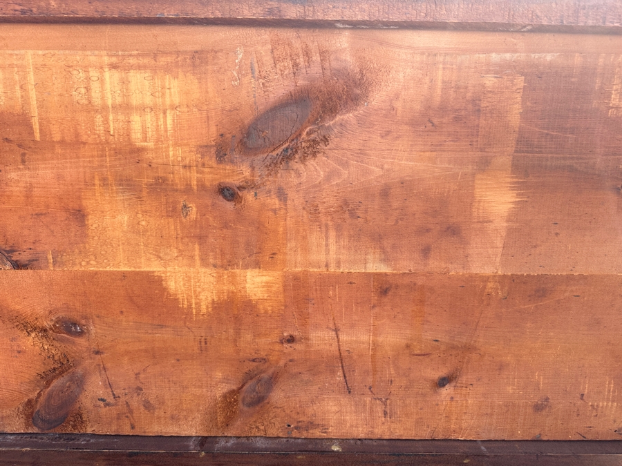 Just Added - Antique Wooden Writing Desk 42'W x 23'D x 28'H [Photo 5]