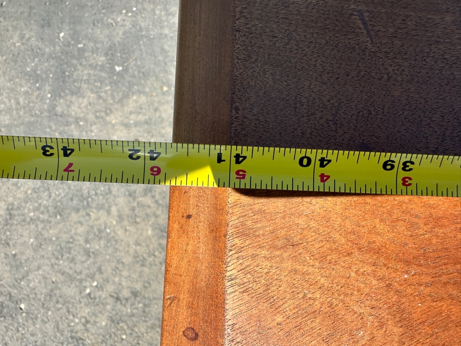 Just Added - Antique Wooden Writing Desk 42'W x 23'D x 28'H [Photo 6]