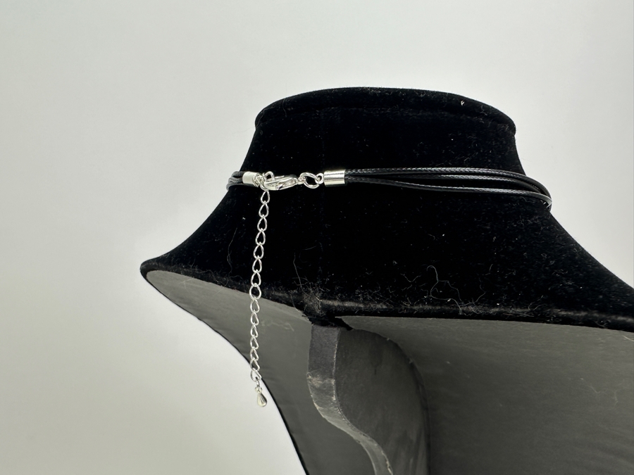 Pair Of Modernist Necklaces By Palm Springs Jewelry Designer Laurent Scott Collection Contempo Series 34'L & 16'L [Photo 5]