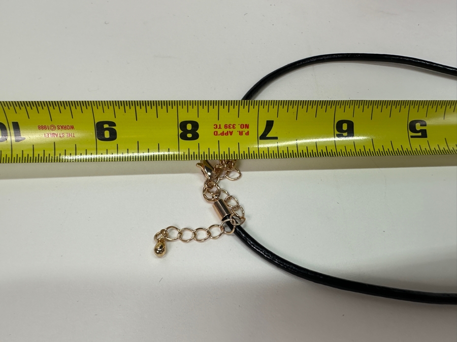 Pair Of Modernist Necklaces By Palm Springs Jewelry Designer Laurent Scott Collection Contempo Series 16'L & 30'L [Photo 6]