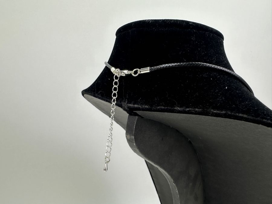 Pair Of Modernist Necklaces By Palm Springs Jewelry Designer Laurent Scott Collection Contempo Series 16'L & 30'L [Photo 8]