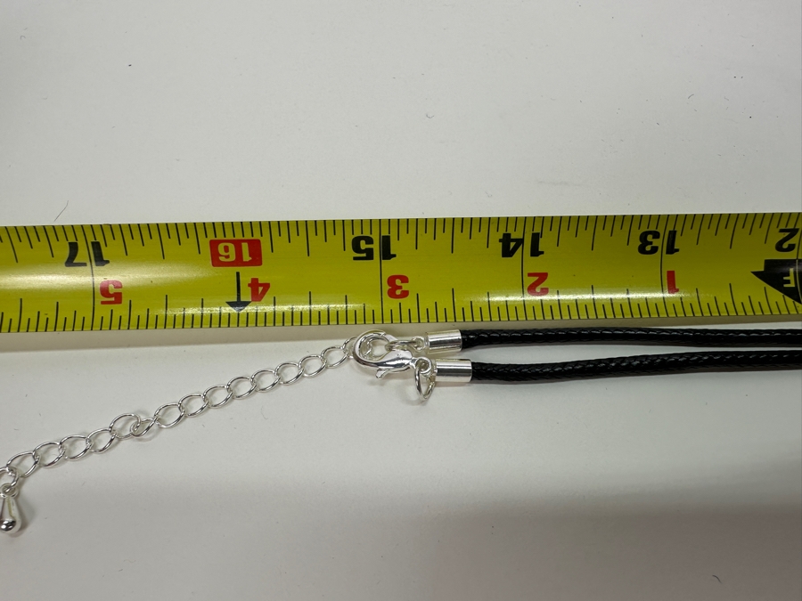 Pair Of Modernist Necklaces By Palm Springs Jewelry Designer Laurent Scott Collection Contempo Series 16'L & 30'L [Photo 9]