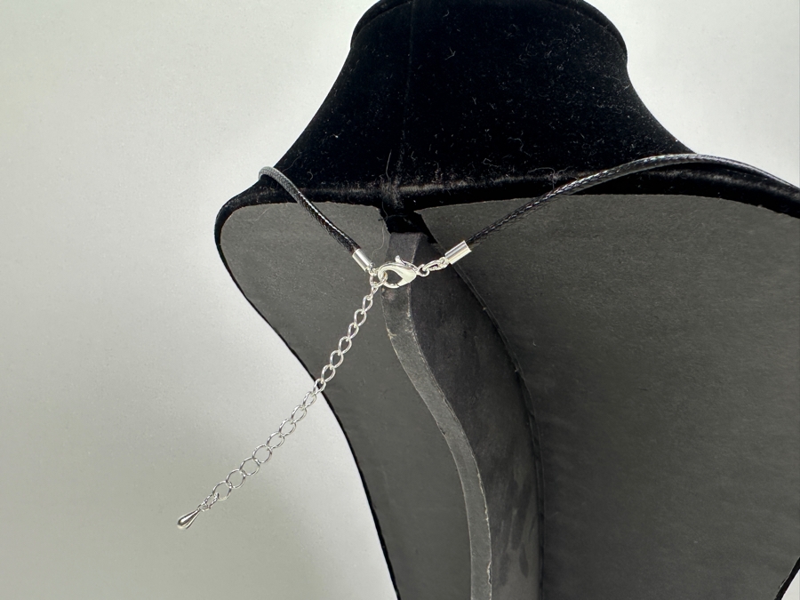 Pair Of Modernist Necklaces By Palm Springs Jewelry Designer Laurent Scott Collection Contempo Series 37'L & 12'L [Photo 5]