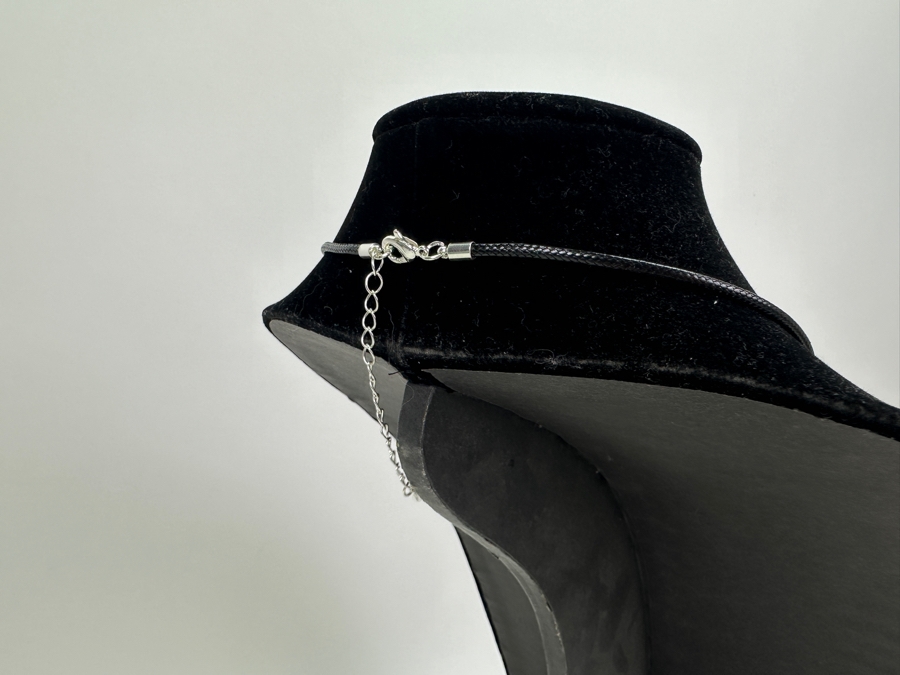 Pair Of Modernist Necklaces By Palm Springs Jewelry Designer Laurent Scott Collection Contempo Series 15'L & 31'L [Photo 8]