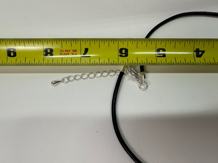 Pair Of Modernist Necklaces By Palm Springs Jewelry Designer Laurent Scott Collection Contempo Series 12'L & 14'L [Photo 9]