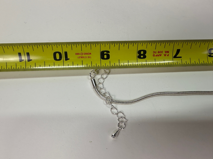 Pair Of Modernist Necklaces By Palm Springs Jewelry Designer Laurent Scott Collection Contempo Series 32'L & 18'L [Photo 5]