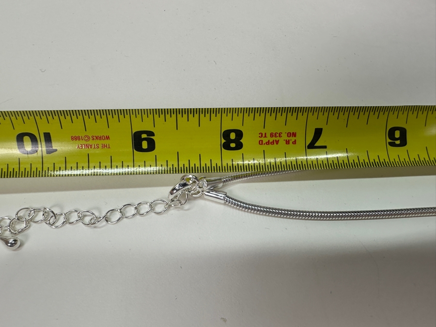 Pair Of Modernist Necklaces By Palm Springs Jewelry Designer Laurent Scott Collection Contempo Series 32'L & 16'L [Photo 9]