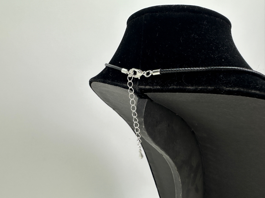 Pair Of Modernist Necklaces By Palm Springs Jewelry Designer Laurent Scott Collection Contempo Series 32'L & 16'L [Photo 6]