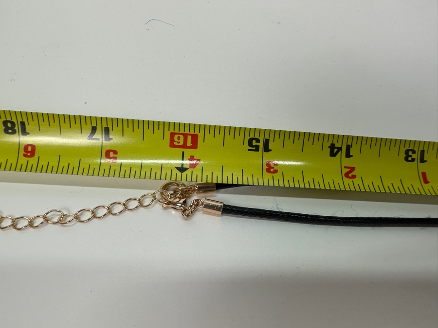 Pair Of Modernist Necklaces By Palm Springs Jewelry Designer Laurent Scott Collection Contempo Series 14'L & 32'L [Photo 6]