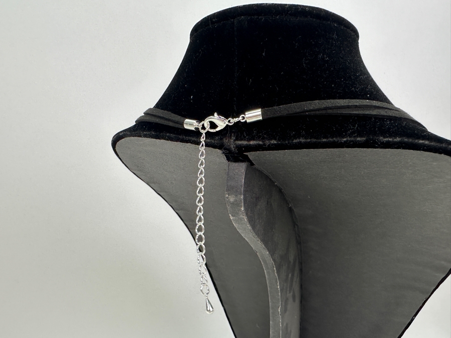 Pair Of Modernist Necklaces By Palm Springs Jewelry Designer Laurent Scott Collection Contempo Series 32'L & 14'L [Photo 8]